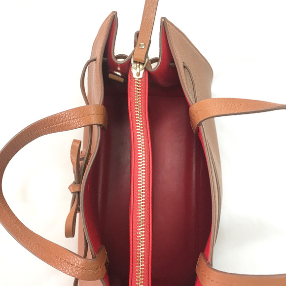 Kate Spade Hayes Street Sam Pebbled Leather Tote Bag - Picture 7 of 9